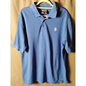 VTG Southpole Polo Shirt Men's XL Blue Short Sleeve Embroidered Y2K‎